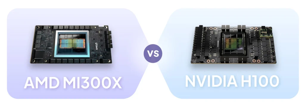 AMD MI300X vs H100