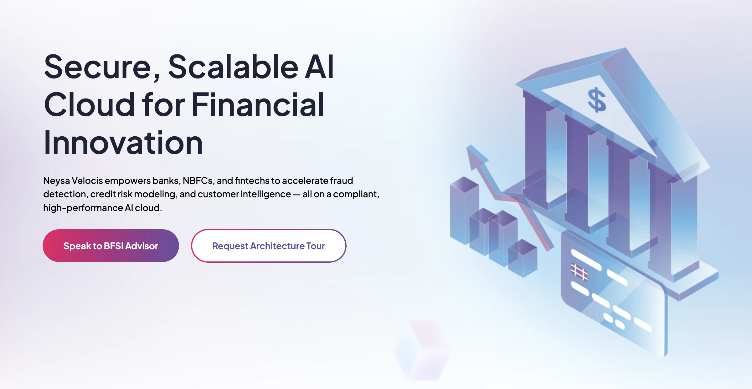 AI Cloud for Banking and Financial Services - Neysa Velocis